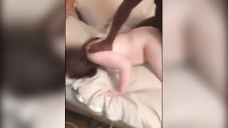 Girl Shared and Used Well by Stranger: Interracial Amateur Video