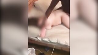 Girl Shared and Used Well by Stranger: Interracial Amateur Video