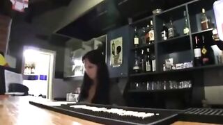 Barmaid Blows and Bangs for Cash