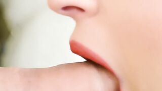 Heiße MILF gibt einen schlampigen Blowjob – Amateur-Sperma-Spiel Hoe 2