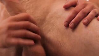 John Powers grinds seductively before stroking his meat