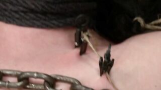 Andy San Dimas Endures Brutal Device Bondage Punishment and Orgasms