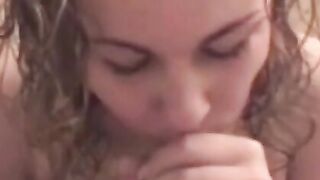 Deep-Throating MILF Gives Best Blowjob