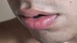 Young Bruno's ass destroyed by horny Latino Manuel's pounding