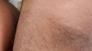 Magic Mike Hung floods my tight hole with hairy man cream