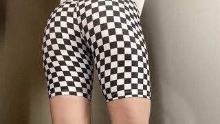 Blonde with Small Tits and Big Ass Masturbates on Webcam