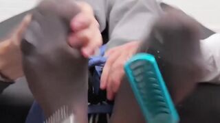 Braden Charron laughs and twists in a tease by the duo guys