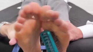 Braden Charron laughs and twists in a tease by the duo guys