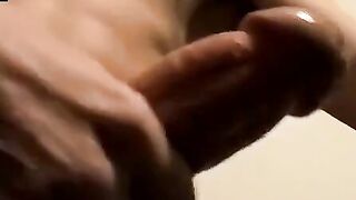 Str8Thugs.com - Straight jock's solo stroking session with a sticky cum blasting surp