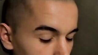 Str8Thugs.com - Straight jock's solo stroking session with a sticky cum blasting surp