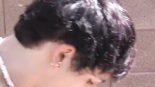 RawTwinkys.com - Pierced twinks' outdoor bareback drilling ends in cum feeding