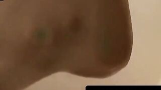 Skinny gay Bryce Corbin strokes his cock solo on camera
