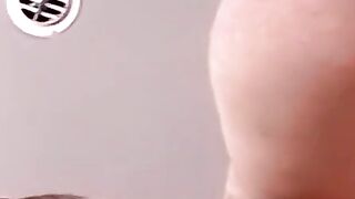 Amateur jerks thick dick in daddys trailer cumfest