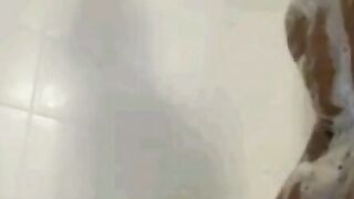 Big Booty Latina With Huge Tits In The Shower