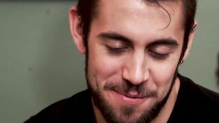 Dante Colle comforts Troy Accola by sliding dick in his hole