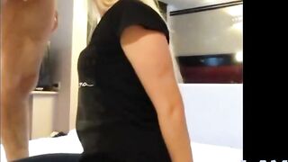 Blonde Submissive Deepthroats in Restrained BDSM Play