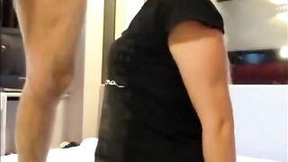 Blonde Submissive Deepthroats in Restrained BDSM Play