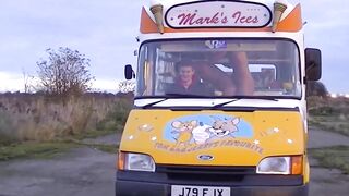 Shaun Mann and Troy Turnell turn a van into twink fuck zone
