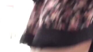 These women clueless their rears and undies get filmed