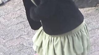 Voyeur sets a cam under toilet to see various pissing pussies