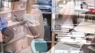 ShopliftersPunished.com - Officer Mike fucks Jaycee Starr tight pussy hard from behin