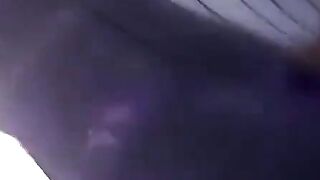 JoeSchmoeXXX.com - Ebony amateur watches porn and tugs his big black cock with lust