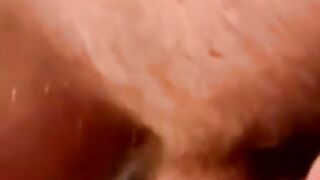 Fat dick rider slurps hairy amateurs veiny meatpole