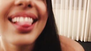 Fucking amateur Latina cougars tits and throat