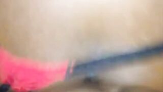 Gros Cul Blackette : Fessier rebondi en string