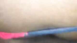 Gros Cul Blackette : Fessier rebondi en string