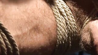 MuscleJockBound.com - Mulengro zaps Derek Pain with electrodes