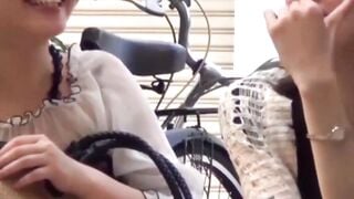 Ladies unaware ass and panties filmed by stalking cam