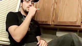 Str8Thugs.com - Straight jock jerks off until he releases a sticky load of cum