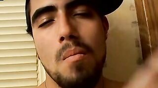 Str8Thugs.com - Straight jock jerks off until he releases a sticky load of cum
