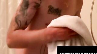 Nerdy amateur drilled after sloppy throat destruction