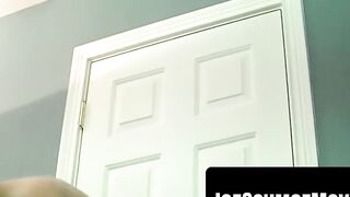 Nerdy amateur drilled after sloppy throat destruction