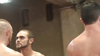 Big Show Giant Dominate Contender Muscle Wrestling Public Fuck Fest Foursome