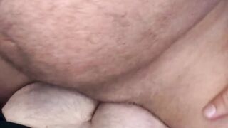 Fat detainee Rick Kelson fucks officer Jack Hunter