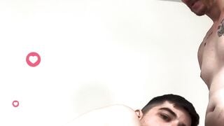 Alluring Brody Kayman jerks off while I tease my hairy ass