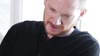 Alluring Brody Kayman jerks off while I tease my hairy ass