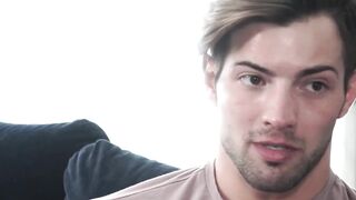 Casey Everett spreads his ass for daddy DArclytes raw thrusts