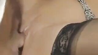 Swedish Blonde Threesome med Eva