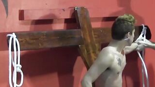 BondageBadBoy.com - Whiskey bound tight and nipples played by master tye