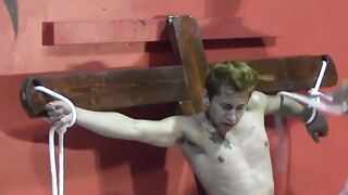 BondageBadBoy.com - Whiskey bound tight and nipples played by master tye