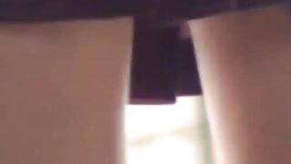 Voyeur lens locked on Japanese babes in soft underwears