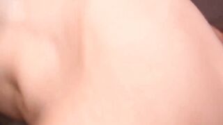 Josh spreads legs for my hands to jerk his dick and balls
