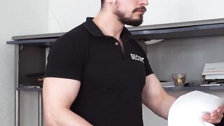 Officer Papi Marcos disciplines Ander with his cock