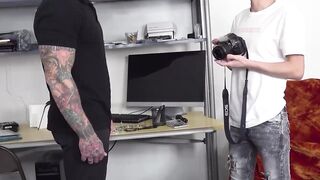Blonde perp Ander Wolfson takes hard ass pounding