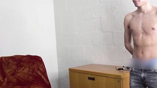 Blonde perp Ander Wolfson takes hard ass pounding