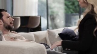 Lilly Bell seduces me to taste my thick hard cock